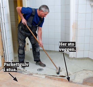 Støpe badegulv Støpe badegulv